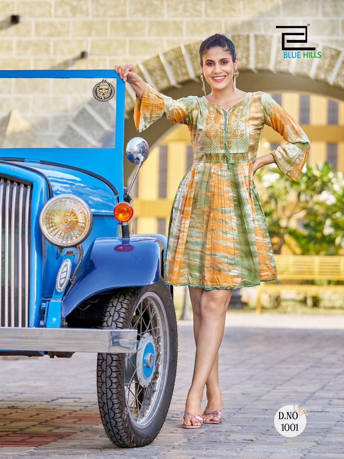 Blue Hills Bislery Tunic Style Printed Kurtis Catalog